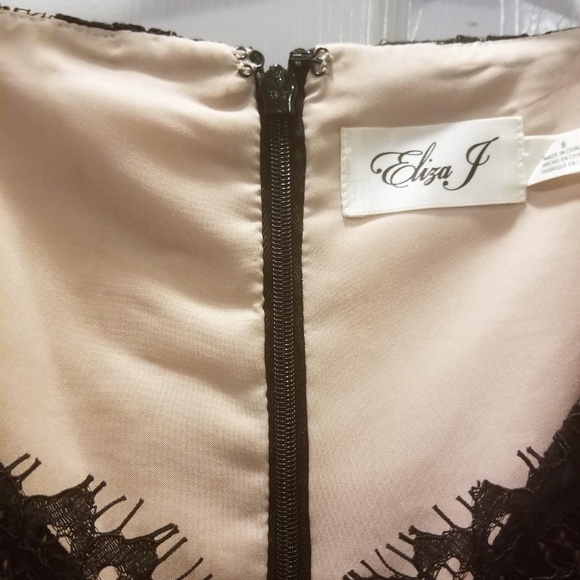 Eliza J black lace cocktail dress - Gorgeous - Picture 4 of 5